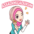 Hijab Islamic Sticker For WhatsApp : WAStickerApps icône