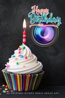 Happy Birthday Camera Cartaz