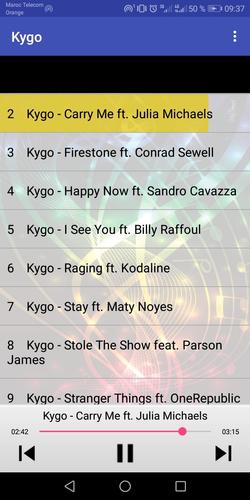 Kygo Songs APK pour Android Télécharger