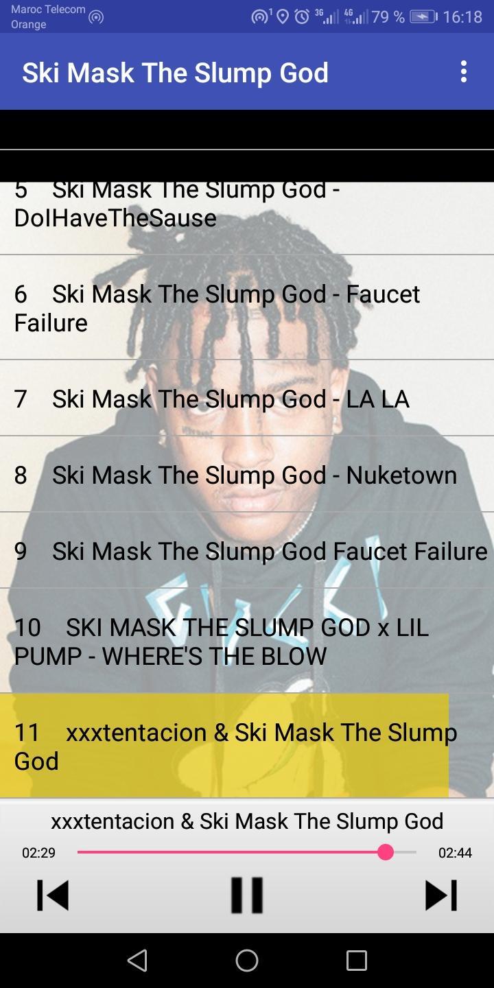 Ski Mask The Slump God Nuketown Roblox Id