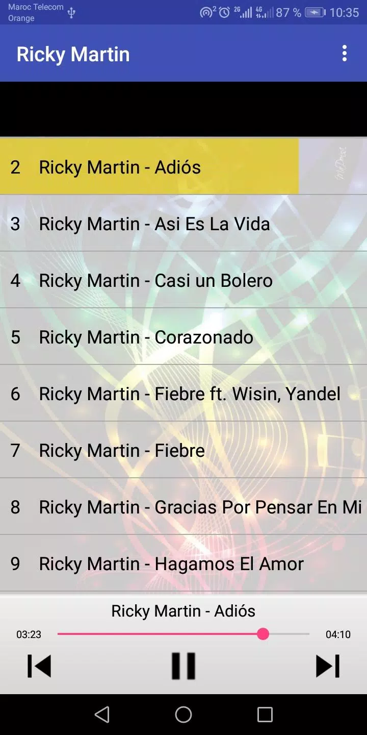 Ricky Martin Songs APK for Android Download