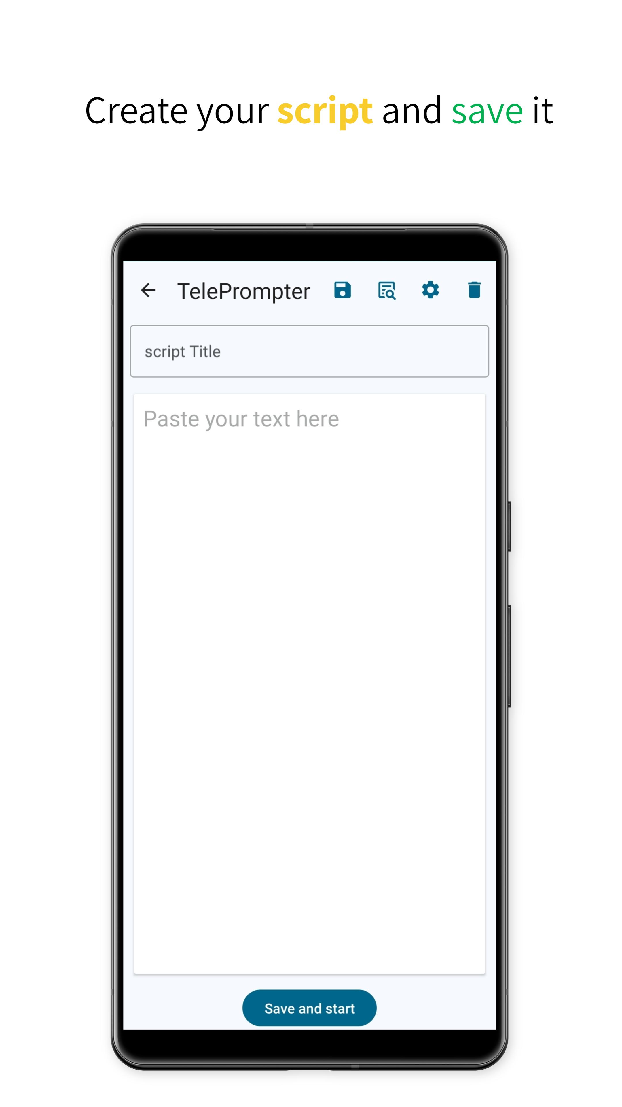 TelePrompter APK for Android Download