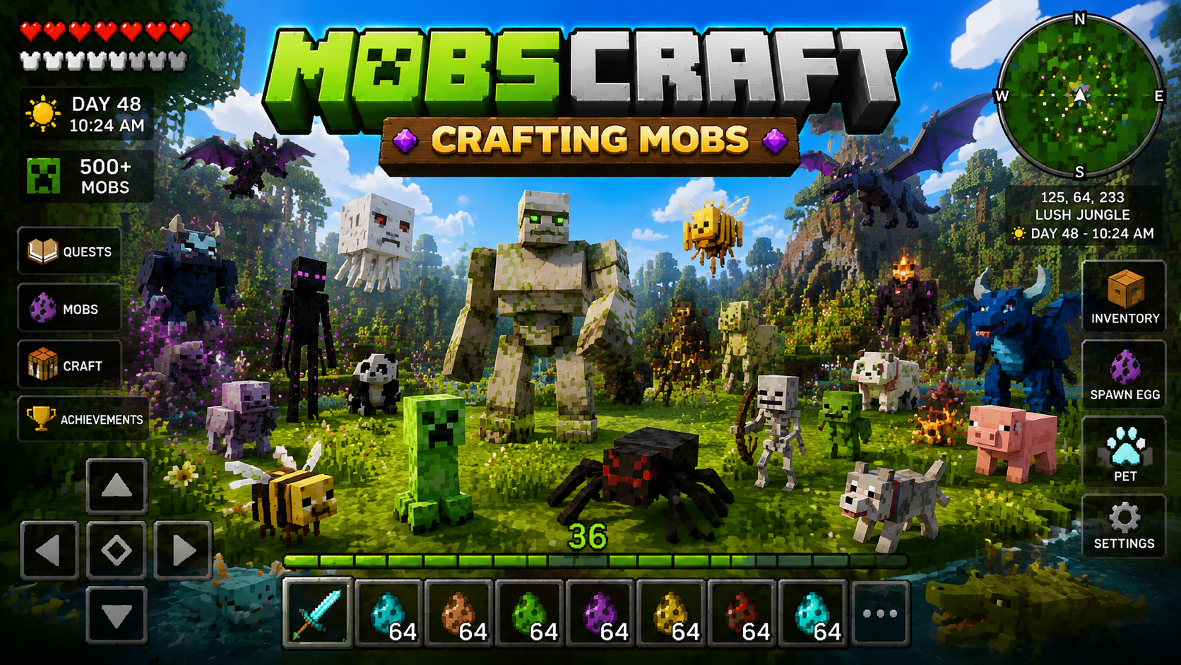 MOBSCRAFT : Crafting Mobs screenshot 3
