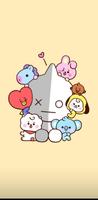 BT21 Wallpaper Affiche