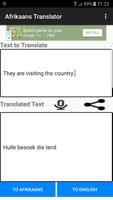 Afrikaans English Translator capture d'écran 1