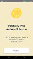 Positivity with Andrew Johnson Plakat