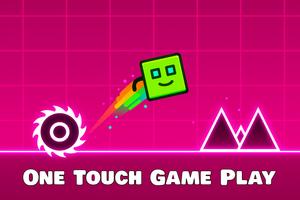 Geometry Wave: Obstacle Run captura de pantalla 1
