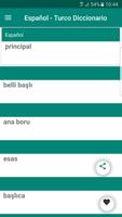Spanish - Turkish Dictionary ảnh chụp màn hình 1