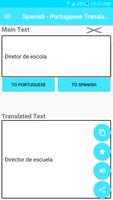 Spanish - Portuguese Translator постер