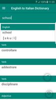 English to Italian Dictionary syot layar 1