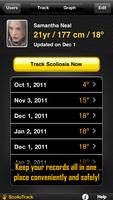 ScolioTrack स्क्रीनशॉट 1