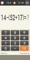 Mental arithmetic (Math) स्क्रीनशॉट 2