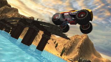 Roller coaster Monster Truck Stunt:Car Racing Game imagem de tela 1