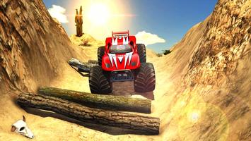 Roller coaster Monster Truck Stunt:Car Racing Game imagem de tela 2