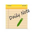 Daily note: notepad أيقونة