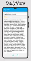 Daily note: notepad скриншот 3