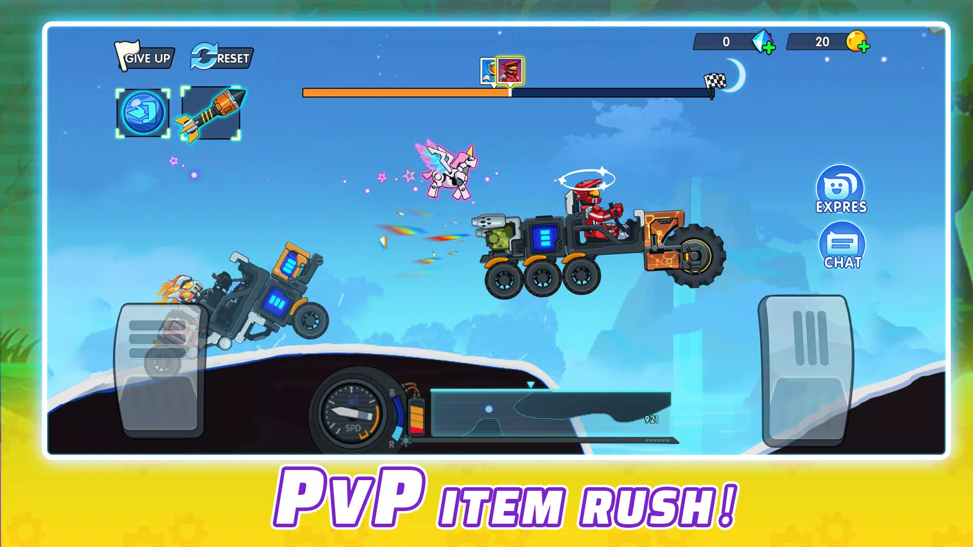 Battle Climb Racing:极速赛车向前冲