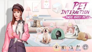 Amour Queen:Dress up&Career पोस्टर