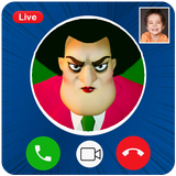 Scary Teacher Call - Video Call and Chat Simulator ไอคอน