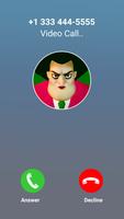 Scary Teacher Call - Video Call and Chat Simulator постер