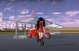 Walkthrough for SAKURA school simulator syot layar 1