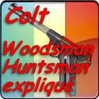 آیکون‌ Colt Woodsman Huntsman expliqu