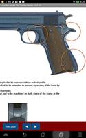 Colt Model 1911 A1 explained plakat