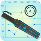 Metal detector with sound icône