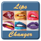 Changer lèvres icône