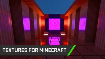 Textures for Minecraft Shaders Affiche