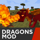 Mod de dragones para minecraft icono