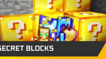 Lucky block for minecraft Affiche