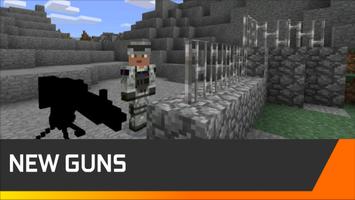 Guns mod for minecraft pe Plakat