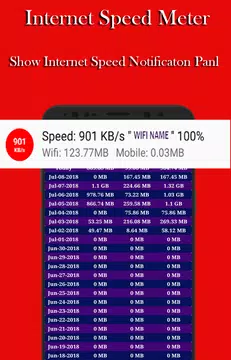 Screenshot 5 for Internet Speed Meter ( Data Tr