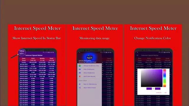 Screenshot 6 for Internet Speed Meter ( Data Tr