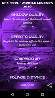 GFX Tool for Mobile Legends 2020 ảnh chụp màn hình 2