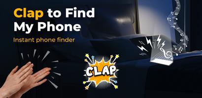 Find my Phone - Whistle & Clap Affiche