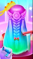 Braided Hair Salon MakeUp Game पोस्टर