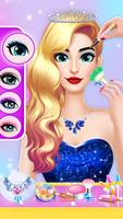 Princess Dress Up Girls Makeup imagem de tela 1