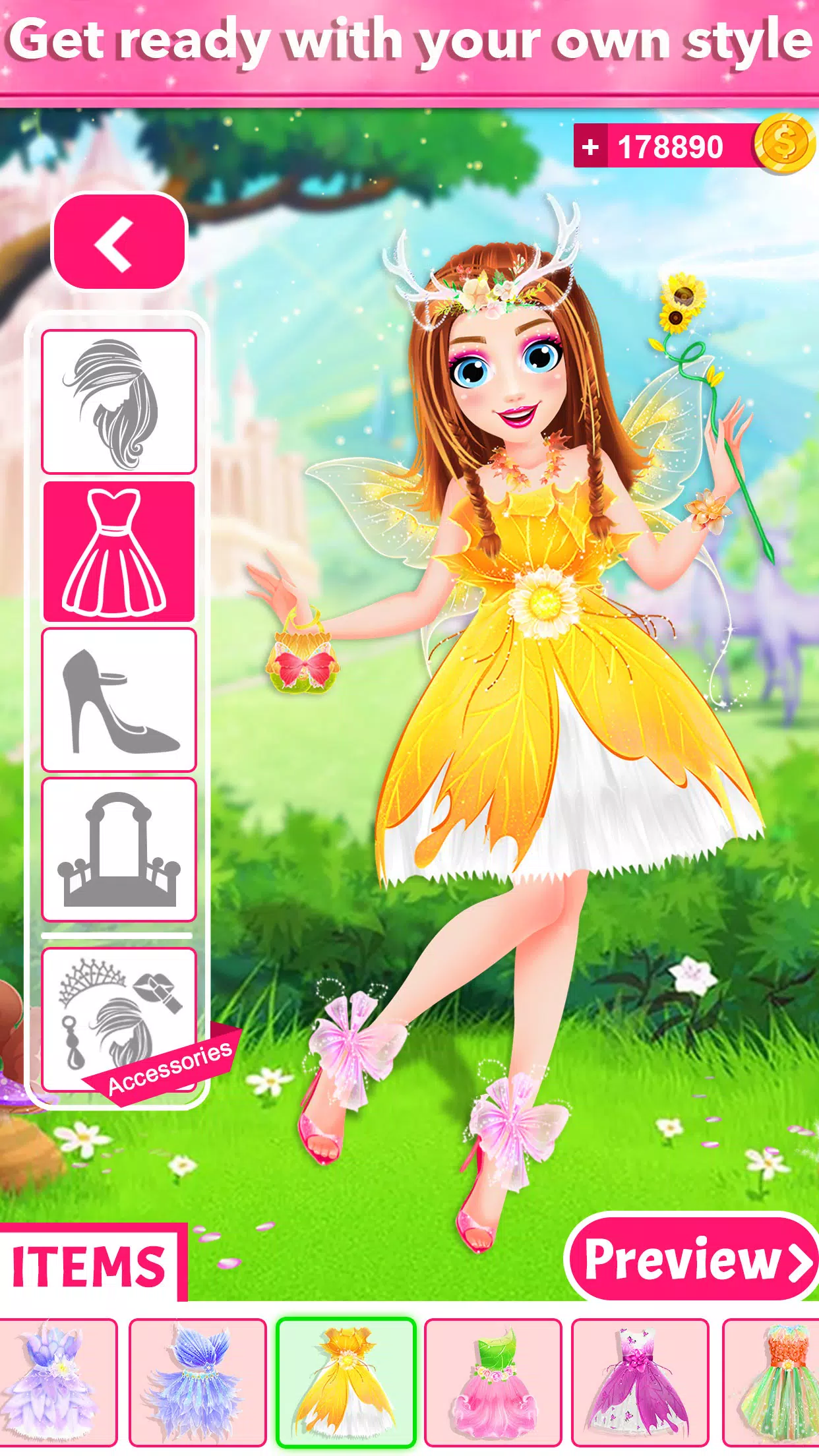 princess dress up game : Secret Jouju para Android - Download