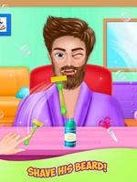 Barber Beard & Hair Salon game স্ক্রিনশট 2