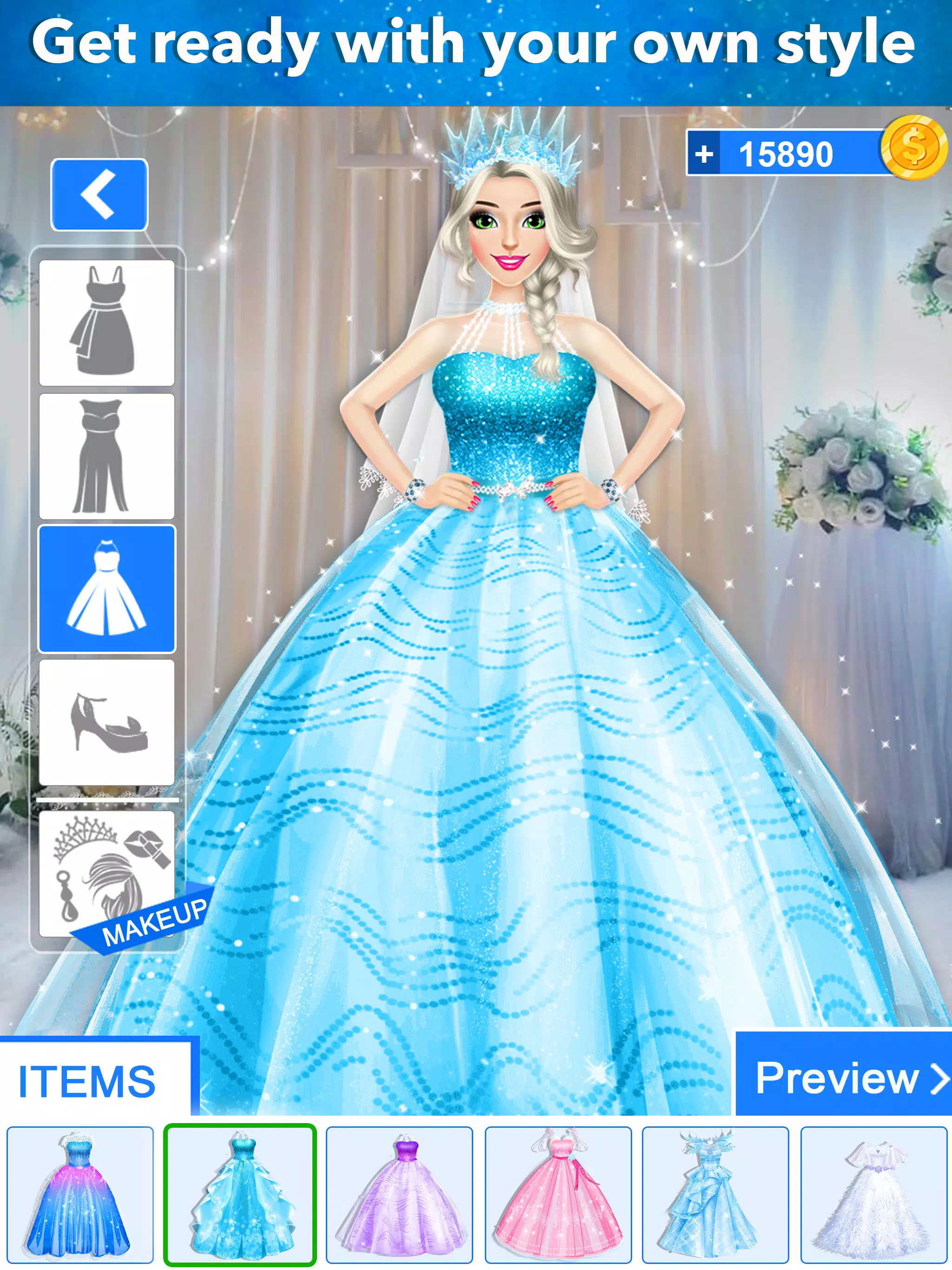 Casamento Jogo de Vestir Noiva Android Jogos APK  (com.gamesforgirlsfree.millionairewedding) por Dress Up Makeover Girls  Games - Faça o download para o seu celular a partir de PHONEKY