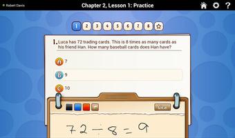 برنامه‌نما Go Math! Daily Grade 4 عکس از صفحه