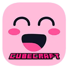 Cube Craft : Building Pink icône