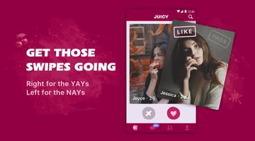 JUICY DATING Affiche