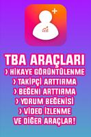 Takipçi ve Beğeni Arttırma Araçları پوسٹر