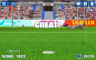 Penalty Kicker syot layar 2