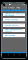 Microprocessor Notes App screenshot 2