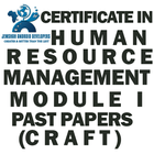 CRAFT CERT IN HR MANAGEMENT MODULE I  PAST PAPERS icône