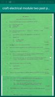 CRAFT ELECTRICAL MODULE TWO PAST PAPERS screenshot 3